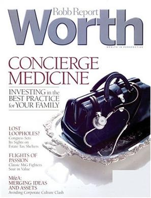 Robb Report Worth Magazine